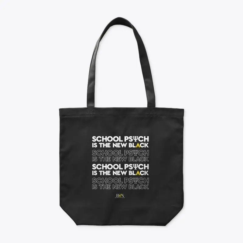 School Psych is the New Black Tote Bag