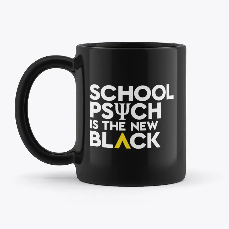 School Psych is the New Black Mug